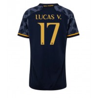 Real Madrid Lucas Vazquez #17 Vonkajší Ženy futbalový dres 2023-24 Krátky Rukáv